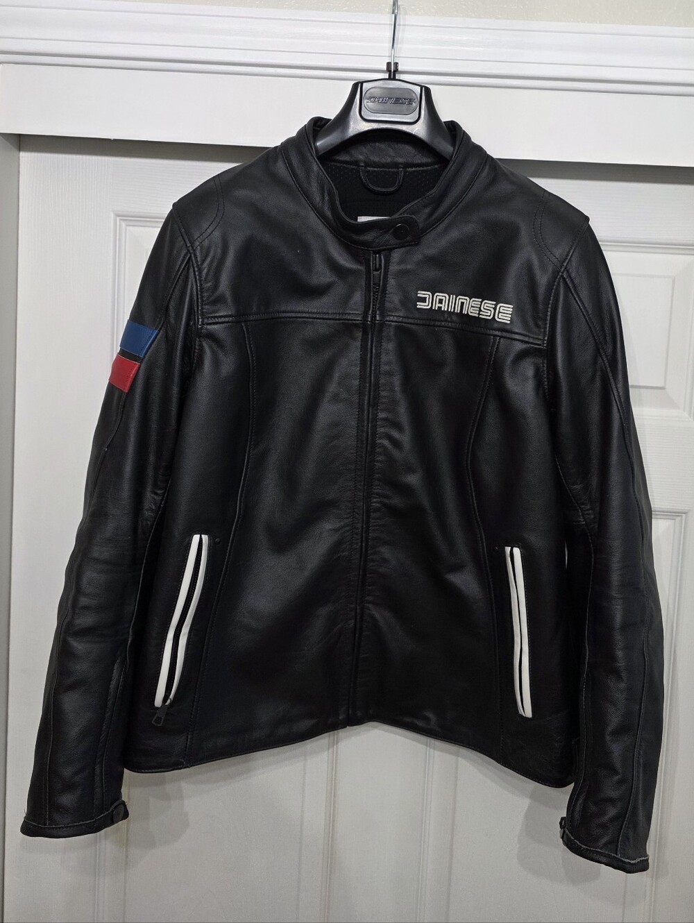 Dainese Leggenda Women’s Leather Motorcycle Jacket, Size 54/US 18